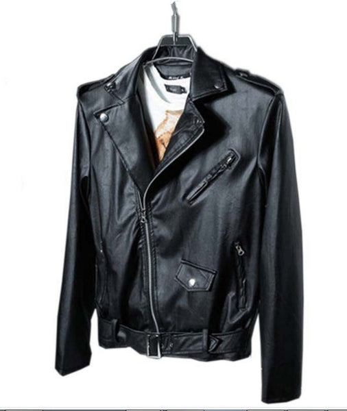 Masculino Bomber Biker Leather Jackets