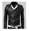 Masculino Bomber Biker Leather Jackets