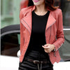 Autumn Winter Women Leather Coat