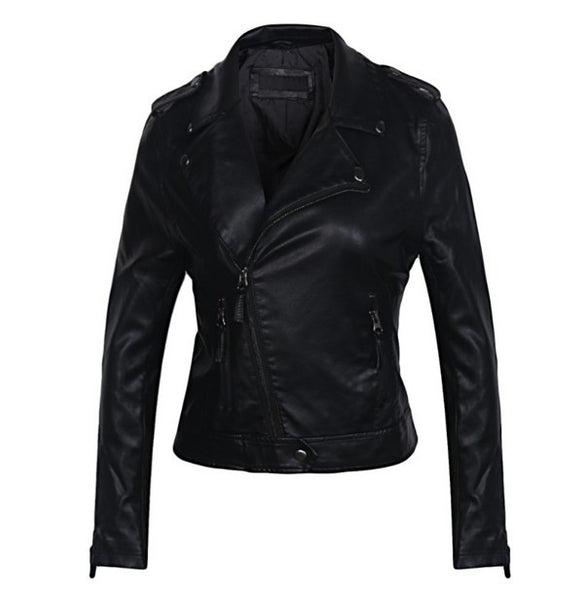 Rivet Pu Jacket Women