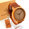 Men's Bamboo Wooden Wristwatches