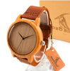 Men's Bamboo Wooden Wristwatches