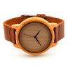 Men's Bamboo Wooden Wristwatches