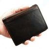 Vintage Crazy horse leather Wallets