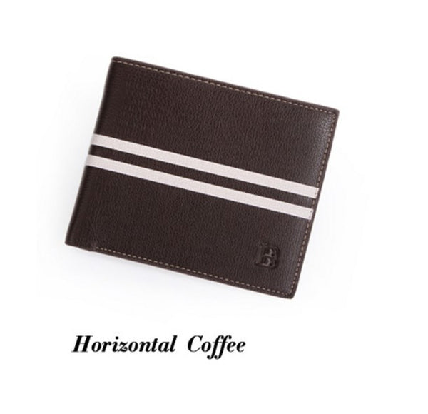 Fashion Men Card Wallet Short Design